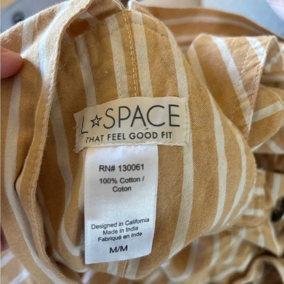 L*SPACE Mahalo Striped Jumper Harborside Stripe - Picture 5 of 8